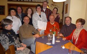 Fischessen und Politik - Vorstellung der Bewerbungsunterlagen für Bandfestival