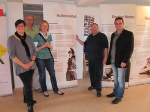 von links: Kirsten Reiter, Robert Mehrl, Madlen Melzer, Rainer Pasta und Armin Buchner (alle AK Labertal)